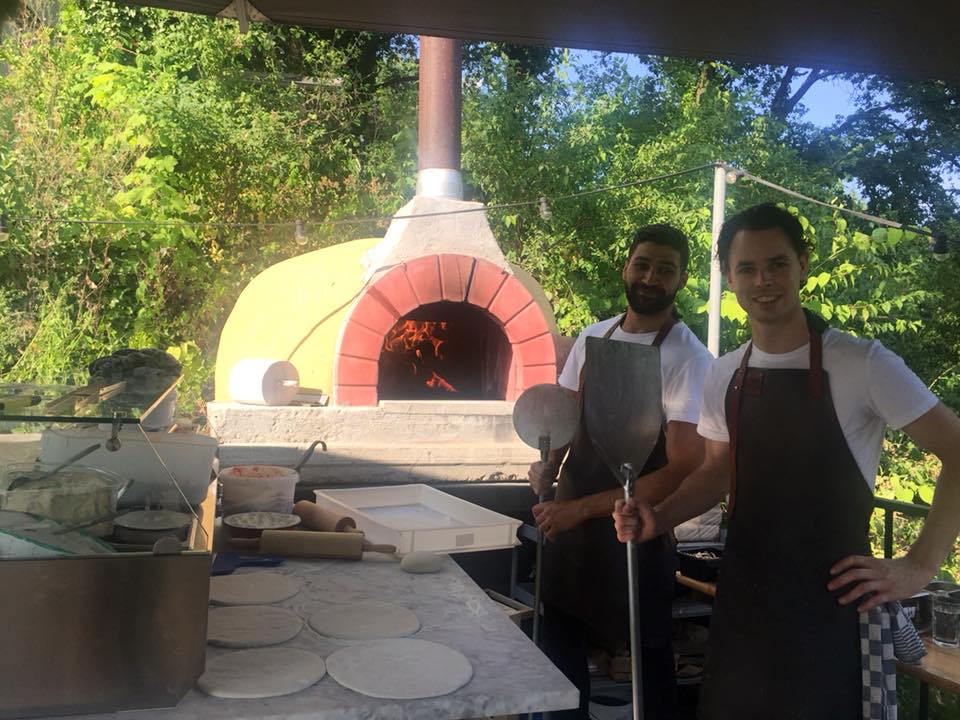 Eerste pizza night …