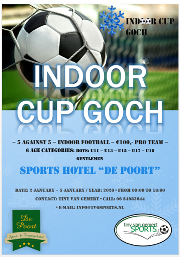 Het eerste Indoor Soccer …